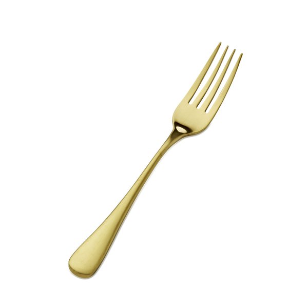 Bon Chef Como, Dinner Fork, Satin Finish, 18/10, 8.25" - Gold Matte , set of 12 S4105GM